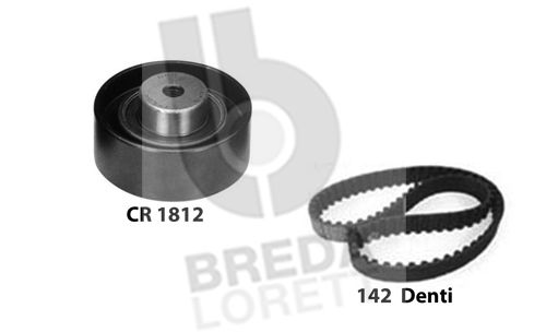 BREDA LORETT Zobsiksnas komplekts KCD0707